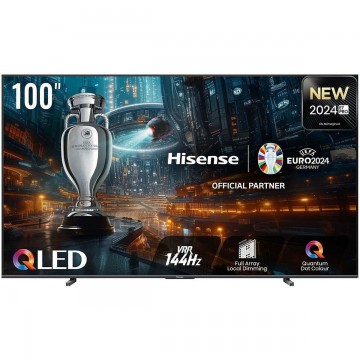 Hisense Smart Τηλεόραση 100" 4K UHD QLED 100E7NQ PRO HDR (2024) Hisense Smart Τηλεόραση 100" 4K UHD QLED 100E7NQ PRO HDR (2024)